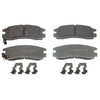 Wagner MX814 Disc Brake Pad Set Wagner Brake ThermoQuiet MX814 Semi-Metallic Disc Brake Pad Set