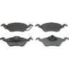 MX816 by WAGNER - Wagner Brake ThermoQuiet MX816 Semi-Metallic Disc Brake Pad Set