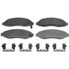 MX962 by WAGNER - Wagner Brake ThermoQuiet MX962 Semi-Metallic Disc Brake Pad Set