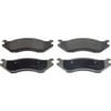 Wagner MX966A Disc Brake Pad Set Wagner Brake ThermoQuiet MX966A Semi-Metallic Disc Brake Pad Set