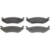 MX967 by WAGNER - Wagner Brake ThermoQuiet MX967 Semi-Metallic Disc Brake Pad Set
