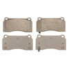 Wagner MX968 Disc Brake Pad Set Wagner Brake ThermoQuiet MX968 Semi-Metallic Disc Brake Pad Set