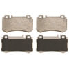 Wagner MX984A Disc Brake Pad Set Wagner Brake ThermoQuiet MX984A Semi-Metallic Disc Brake Pad Set