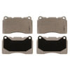 Wagner MX1016 Disc Brake Pad Set Wagner Brake ThermoQuiet MX1016 Semi-Metallic Disc Brake Pad Set