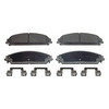 Wagner MX1058 Disc Brake Pad Set Wagner Brake ThermoQuiet MX1058 Semi-Metallic Disc Brake Pad Set