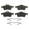 MX1095 by WAGNER - Wagner Brake ThermoQuiet MX1095 Semi-Metallic Disc Brake Pad Set