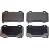 Wagner MX1270 Disc Brake Pad Set Wagner Brake ThermoQuiet MX1270 Semi-Metallic Disc Brake Pad Set