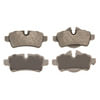 Wagner MX1309 Disc Brake Pad Set Wagner Brake ThermoQuiet MX1309 Semi-Metallic Disc Brake Pad Set