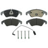 Wagner MX1322 Disc Brake Pad Set Wagner Brake ThermoQuiet MX1322 Semi-Metallic Disc Brake Pad Set