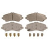MX1327 by WAGNER - Wagner Brake ThermoQuiet MX1327 Semi-Metallic Disc Brake Pad Set