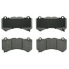 Wagner MX1405 Disc Brake Pad Set Wagner Brake ThermoQuiet MX1405 Semi-Metallic Disc Brake Pad Set