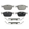 Wagner MX1412 Disc Brake Pad Set Wagner Brake ThermoQuiet MX1412 Semi-Metallic Disc Brake Pad Set