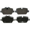 Wagner MX1554 Disc Brake Pad Set Wagner Brake ThermoQuiet MX1554 Semi-Metallic Disc Brake Pad Set