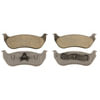 Wagner QC981A Disc Brake Pad Set Wagner Brake ThermoQuiet QC981A Ceramic Disc Brake Pad Set