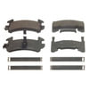 QC988 by WAGNER - Wagner Brake ThermoQuiet QC988 Ceramic Disc Brake Pad Set