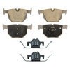 Wagner QC1042 Disc Brake Pad Set Wagner Brake ThermoQuiet QC1042 Ceramic Disc Brake Pad Set