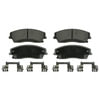 Wagner QC1056B Disc Brake Pad Set Wagner Brake ThermoQuiet QC1056B Ceramic Disc Brake Pad Set