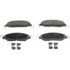 QC1081 by WAGNER - Wagner Brake ThermoQuiet QC1081 Ceramic Disc Brake Pad Set