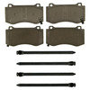 Wagner QC1149 Disc Brake Pad Set Wagner Brake ThermoQuiet QC1149 Ceramic Disc Brake Pad Set