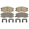 Wagner QC1264 Disc Brake Pad Set Wagner Brake ThermoQuiet QC1264 Ceramic Disc Brake Pad Set