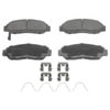 QC1276 by WAGNER - Wagner Brake ThermoQuiet QC1276 Ceramic Disc Brake Pad Set