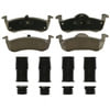 QC1279 by WAGNER - Wagner Brake ThermoQuiet QC1279 Ceramic Disc Brake Pad Set