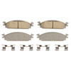 Wagner QC1376 Disc Brake Pad Set Wagner Brake ThermoQuiet QC1376 Ceramic Disc Brake Pad Set