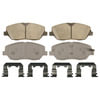 Wagner QC1385 Disc Brake Pad Set Wagner Brake ThermoQuiet QC1385 Ceramic Disc Brake Pad Set