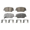 QC1432 by WAGNER - Wagner Brake ThermoQuiet QC1432 Ceramic Disc Brake Pad Set
