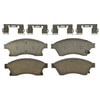 QC1497 by WAGNER - Wagner Brake ThermoQuiet QC1497 Ceramic Disc Brake Pad Set