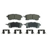 QC1510 by WAGNER - Wagner Brake ThermoQuiet QC1510 Ceramic Disc Brake Pad Set