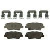 Wagner QC1544 Disc Brake Pad Set Wagner Brake ThermoQuiet QC1544 Ceramic Disc Brake Pad Set