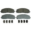 Wagner QC1589 Disc Brake Pad Set Wagner Brake ThermoQuiet QC1589 Ceramic Disc Brake Pad Set
