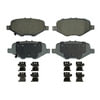 QC1612 by WAGNER - Wagner Brake ThermoQuiet QC1612 Ceramic Disc Brake Pad Set