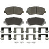 QC1640 by WAGNER - Wagner Brake ThermoQuiet QC1640 Ceramic Disc Brake Pad Set