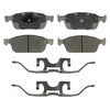 Wagner QC1645 Disc Brake Pad Set Wagner Brake ThermoQuiet QC1645 Ceramic Disc Brake Pad Set