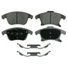 Wagner QC1653 Disc Brake Pad Set Wagner Brake ThermoQuiet QC1653 Ceramic Disc Brake Pad Set