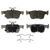 QC1665 by WAGNER - Wagner Brake ThermoQuiet QC1665 Ceramic Disc Brake Pad Set