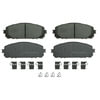 QC1709 by WAGNER - Wagner Brake ThermoQuiet QC1709 Ceramic Disc Brake Pad Set