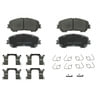 QC1737 by WAGNER - Wagner Brake ThermoQuiet QC1737 Ceramic Disc Brake Pad Set
