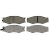 Wagner PD266A Disc Brake Pad Set Wagner Brake ThermoQuiet PD266A Ceramic Disc Brake Pad Set