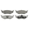 PD782 by WAGNER - Wagner Brake ThermoQuiet PD782 Disc Brake Pad Set