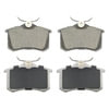 Wagner PD1017 Disc Brake Pad Set Wagner Brake ThermoQuiet PD1017 Ceramic Disc Brake Pad Set