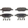 PD1033A by WAGNER - Wagner Brake ThermoQuiet PD1033A Ceramic Disc Brake Pad Set