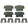 PD1057A by WAGNER - Wagner Brake ThermoQuiet PD1057A Ceramic Disc Brake Pad Set