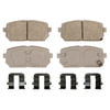 Wagner PD1296 Disc Brake Pad Set Wagner Brake ThermoQuiet PD1296 Disc Brake Pad Set