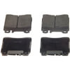 QC577 by WAGNER - Wagner Brake ThermoQuiet QC577 Ceramic Disc Brake Pad Set