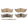 QC591 by WAGNER - Wagner Brake ThermoQuiet QC591 Ceramic Disc Brake Pad Set