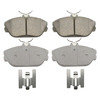 Wagner QC601 Disc Brake Pad Set Wagner Brake ThermoQuiet QC601 Ceramic Disc Brake Pad Set