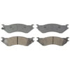 QC702 by WAGNER - Wagner Brake ThermoQuiet QC702 Ceramic Disc Brake Pad Set